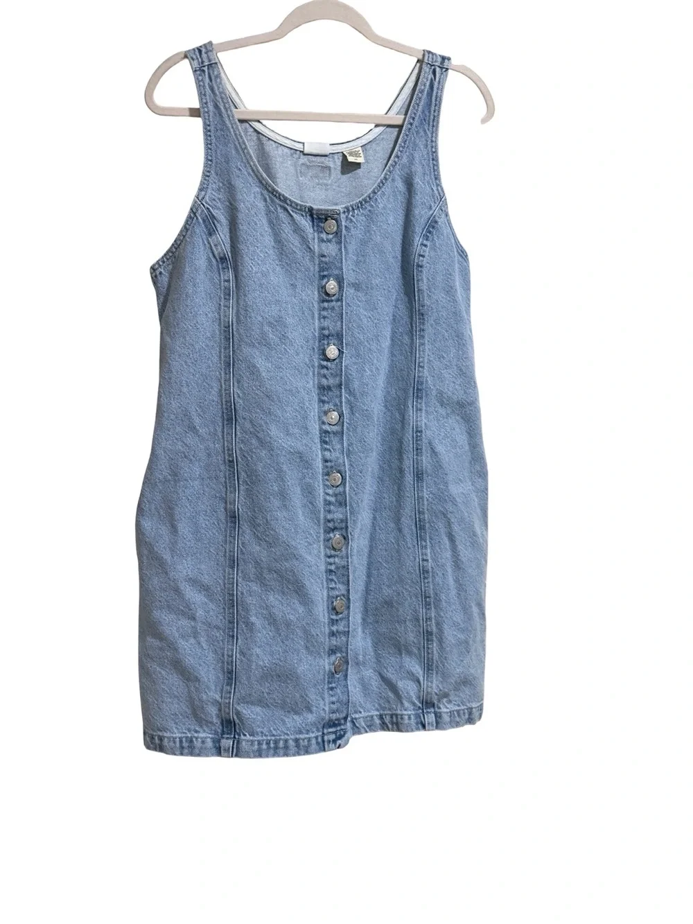 🌟 Levi's Tuli Denim Mini Dress Size Large‎ Blue Jean Dress